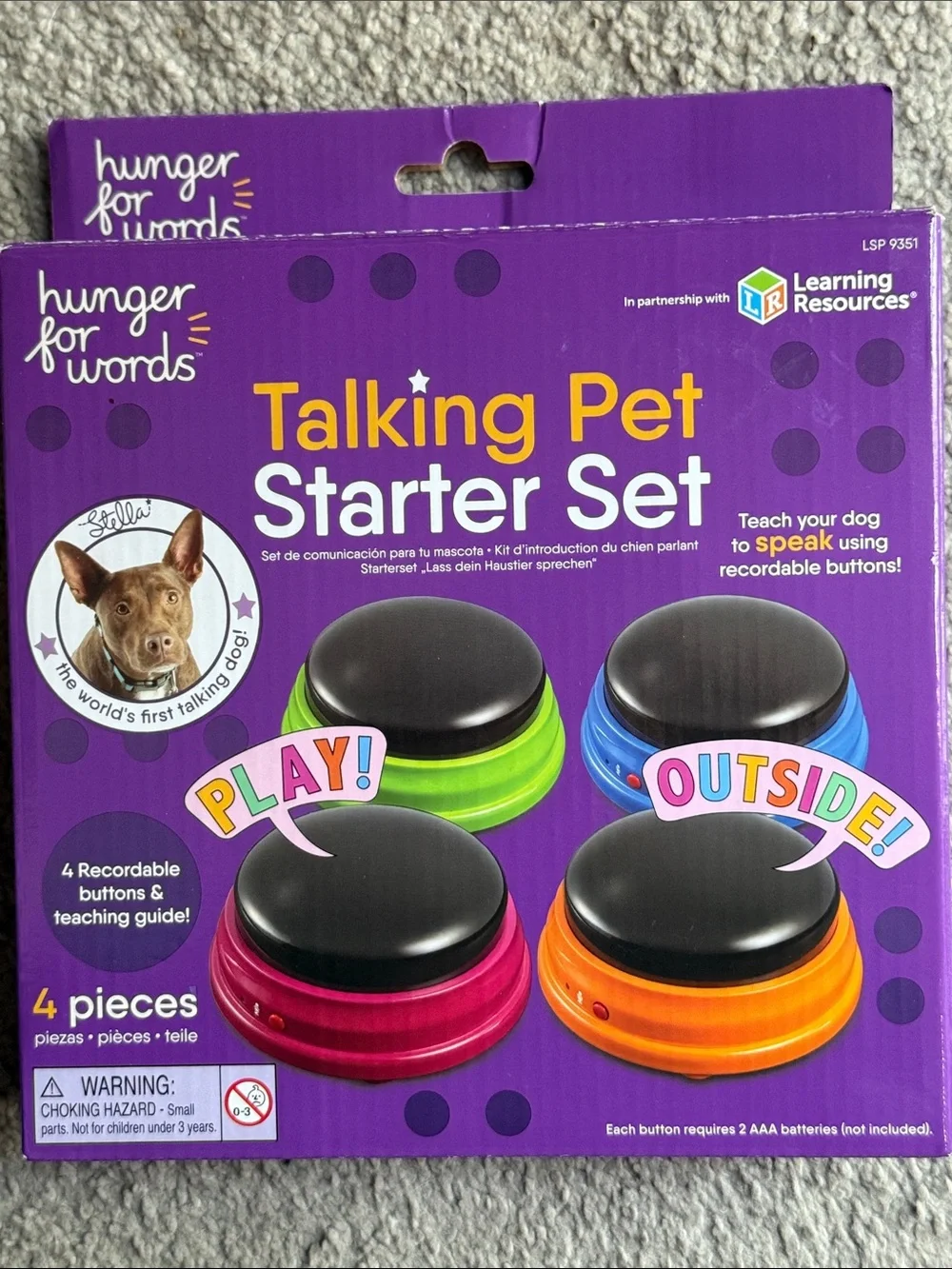 Hunger For Words Talking Pet Starter Set!